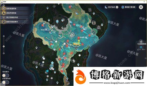 原神4.0水神瞳收集路線分布圖