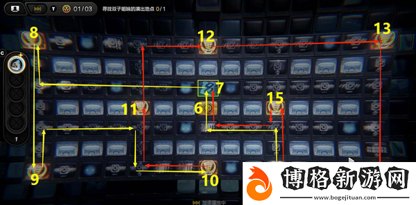 絕區零昨日舞臺其一探索怎么解密