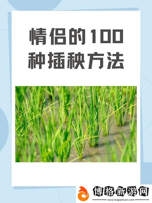 夫妻之間的100種插秧法：共建溫馨家庭的秘訣